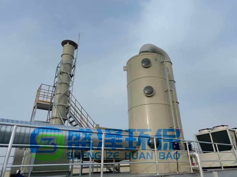 VOCs廢氣吸收噴淋塔檢查與運維要點 配圖.jpg