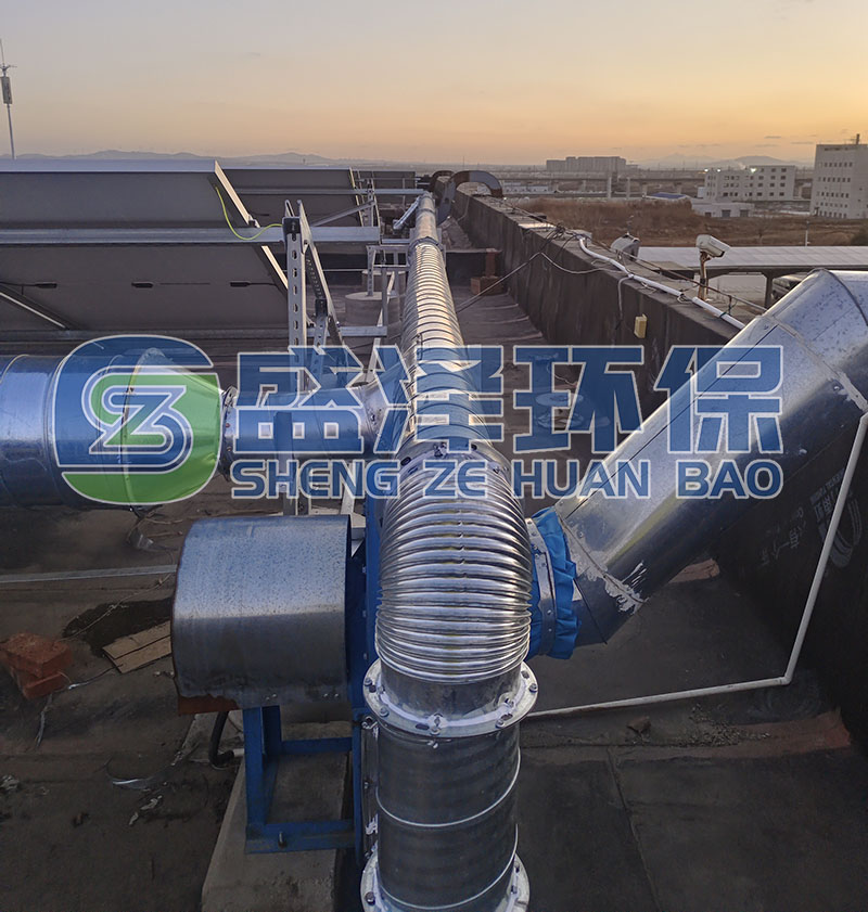 電子加工行業廢氣治理